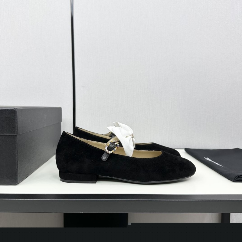 Ch*el flat shoes